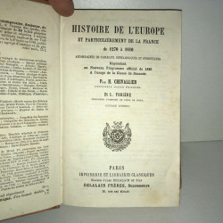 Chevallier Todière HISTOIRE L'EUROPE ET LA FRANCE 1270 1610 Delalain