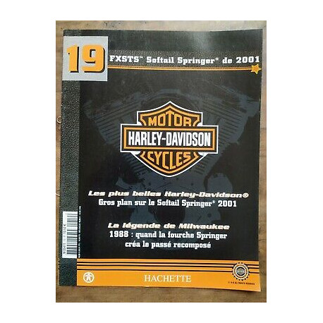 FXSTS Softail Springer 2001 harley davidson Motorcycle Nº19... FXSTS Softail Springer 2001 harley davidson Motorcycle Nº19...