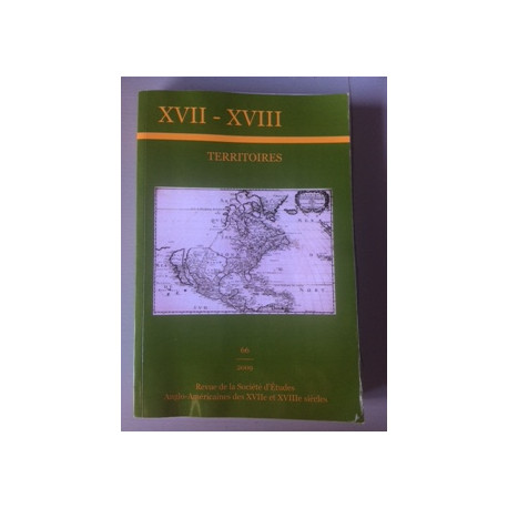 XVII - XVIII - TERRITOIRES - REVUE DE LA SOCIETE D'ETUDES... XVII - XVIII - TERRITOIRES - REVUE DE LA SOCIETE D'ETUDES...