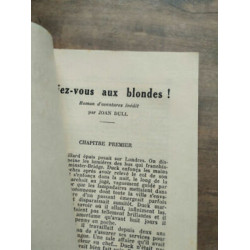 Mon Roman d'Aventures Fiez-vous aux blondes - Joan Dull Ferencz