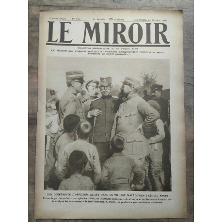 Le Miroir n151 15 Octobre 1916