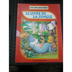 Le Livre de la Jungle Livre avec autocollants Les Contes du Piero