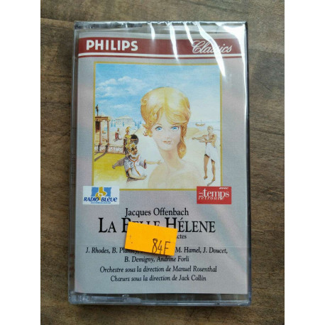 Jacques Offenbach La Belle Hélène Cassette Audio-K7 NEUVE SOUS BLISTER