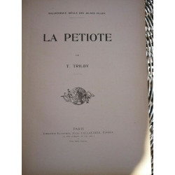 t trilby La petiote Librairie illustrée Jules tallandier