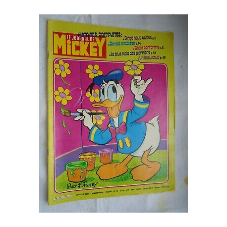 Le Journal de Mickey hebdomadaire N 1450
