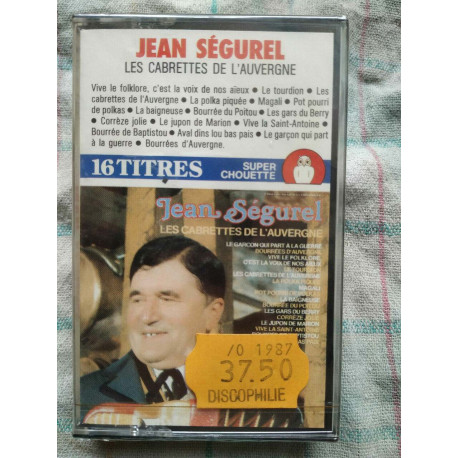 Jean Ségurel Les cabrettes de l'Auvergne Cassette Audio-K7 NEUVE...