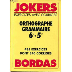 JOKE.652 ORTH.GRAM.6/5 (Ancienne Edition)