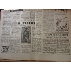 Les Lettres Françaises n168 8 Août 1947 paulhan effel cossery rutebeuf