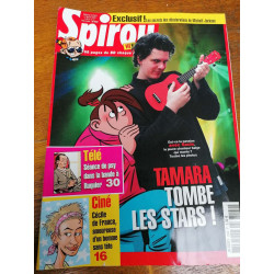 Spirou n3592 Tamara tombe les stars