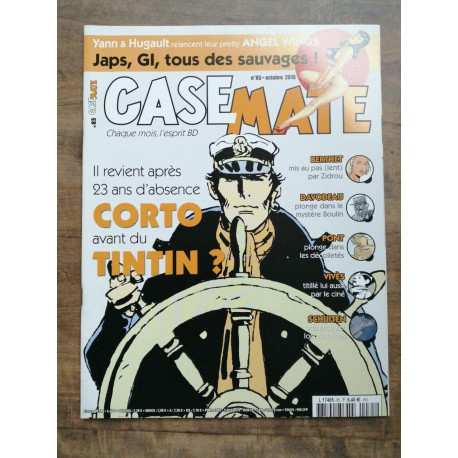 Casemate Nº85 Il revient aprés 23 ans d'absence Corto avant tintin... Casemate Nº85 Il revient aprés 23 ans d'absence Corto avant tintin...