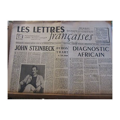 Les Lettres Françaises n105 26 Avril 1946 paulhan peynet effel...