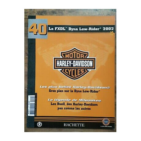 La FXDL Dyna low rider 2002 harley davidson Motorcycle Nº40... La FXDL Dyna low rider 2002 harley davidson Motorcycle Nº40...