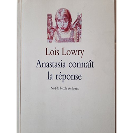 Anastasia connaît la réponse Anastasia connaît la réponse