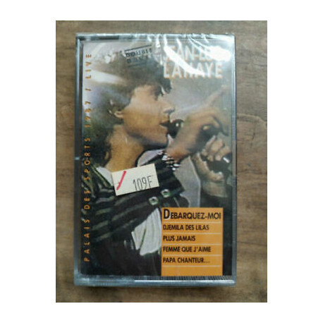 jean luc lahaye Palais des sports Cassette audio k7 NEUVE