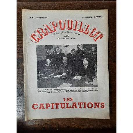Crapouillot Nº 63 numéro spécial Janvier 1964