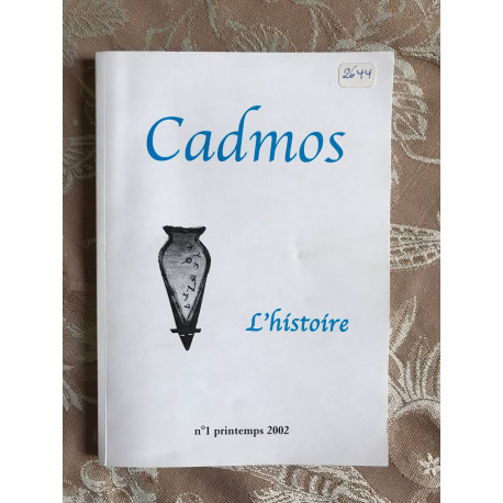Cadmos L'histoire Cadmos L'histoire