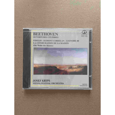 Beethoven: Ouvertures célèbres - Josef Krips/ CD NEUF SOUS BLISTER