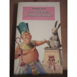 François appas Les 4 Voyageurs au temple de polopêt Bibliothèque rose
