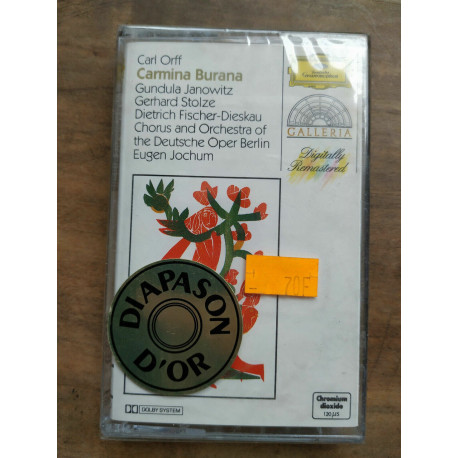 Carmina burana Cassette Audio k7 NEUVE SOUS BLISTER