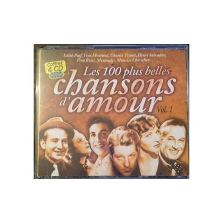 LES 100 PLUS BELLES CHANSONS D'AMOUR Vol. 1 LES 100 PLUS BELLES CHANSONS D'AMOUR Vol. 1