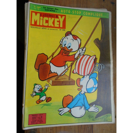 Le journal de MIckey hebdomadaire N 599