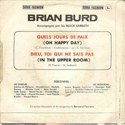 Quels Jours De Paix (Oh Happy Day)