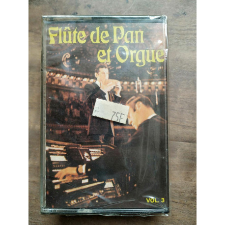 Flûte de Pan et Orgue Cassette Audio-K7 NEUVE SOUS BLISTER