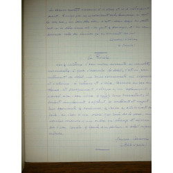 Cahier d'école Département de l'aube Cahier mensuel Les choses