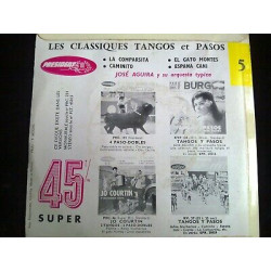 y su orquesta Les classiques Tangos et pasos 45t President PRC231