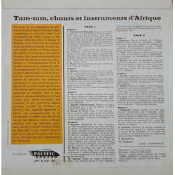 Tam-Tam Chants Et Instruments d'Afrique