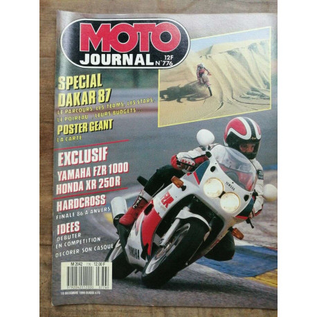 Moto Journal Nº 776 18 Décembre 1986