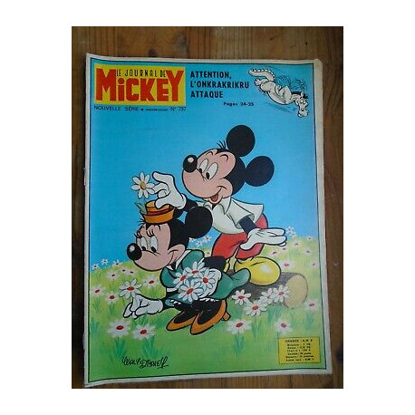 Le journal de Mickey hebdomadaire n 737