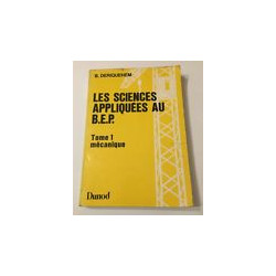 Les sciences appliquées au BEP