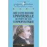 Idée d'une Histoire universelle au point de vue Cosmopolitique