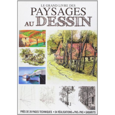Le grand livre des paysages au dessin Le grand livre des paysages au dessin