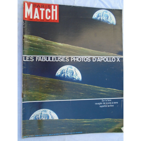 Magazine Paris Match - 1049 - juin - 1969 - la lune the moon les... Magazine Paris Match - 1049 - juin - 1969 - la lune the moon les...
