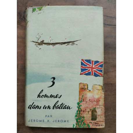 Jerome k Jerome 3 hommes dans un bateau
