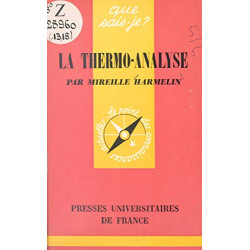 La thermo-analyse