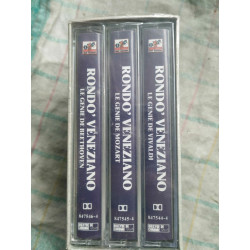 Rondo veneziano Le génie de Vivaldi Mozart beethoven 3x Cassettes...