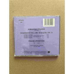 Brahms: Symphony No 2 Tragic Overture/ CD