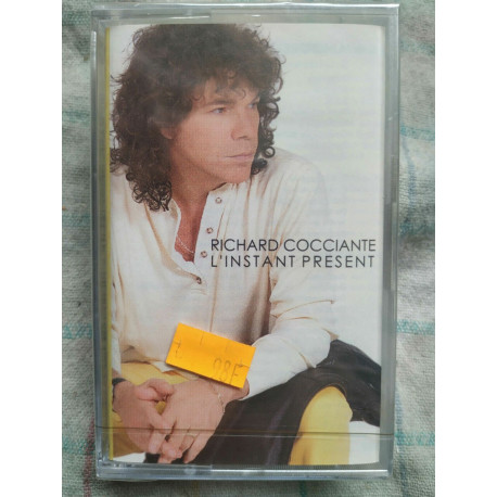Richard Cocciante L'instant présent Cassette Audio-K7 NEUVE SOUS... Richard Cocciante L'instant présent Cassette Audio-K7 NEUVE SOUS...