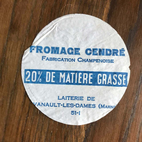 Fromage cendré Fabrication Champenoise - LAITERIE DE... Fromage cendré Fabrication Champenoise - LAITERIE DE...