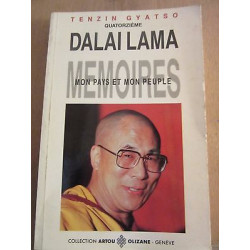 Tenzin gyatso 14ème mémoires mon pays et mon peuple Artou-Olizane
