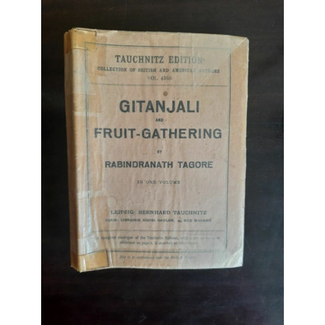 Gitanjali and fruit gathering vol 4568