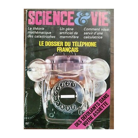 Science Vie Nº701 021976 Le Dossier du Téléphone Français