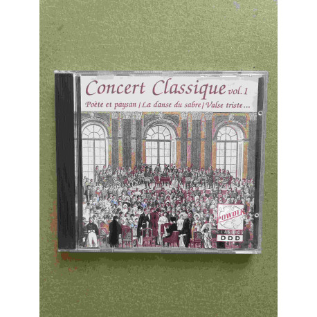 Concert classique vol 1- Poète et paysan Valse triste/ CD