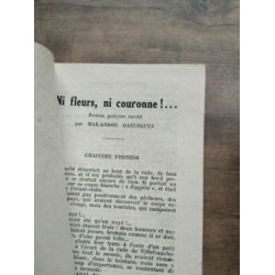 Mon Roman Policier Ni fleurs Ni couronne - Max-André Dazergues