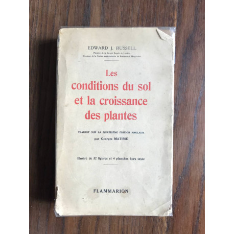 Les conditions du sol et la croissance des plantes Les conditions du sol et la croissance des plantes