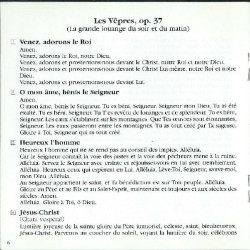 Les Vêpres