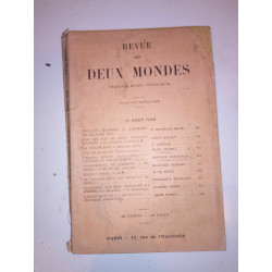 Revue des deux mondes 15 Août 1926